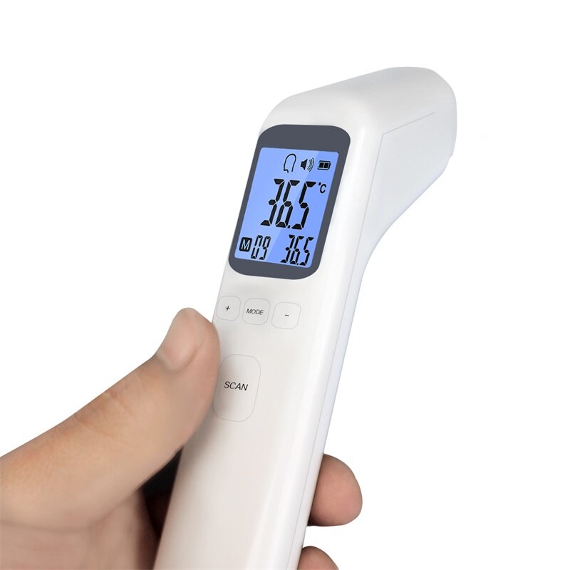 Thermomètre médical de fièvre infrarouge de bébé de Termometr enfants mesure de température de thermomètre sans contact d'affichage à cristaux liquides de laser de Termometro