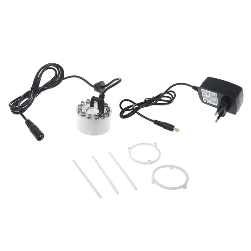 Nebulizador LED para fuente de agua, generador de niebla súper ultrasónico, 1 LED