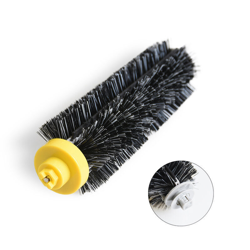 Reemplazo de cepillo de cerdas negras para iRobot Roomba, piezas de repuesto para aspiradora 600, 700, 650, 620, 630, 660, 760, 770, 780, 1 unidad