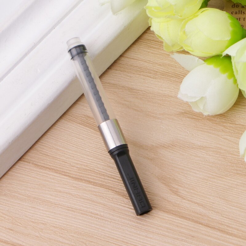2019 novo universal caneta fonte conversor de tinta bomba padrão push pistão preenchimento tinta absorvedor