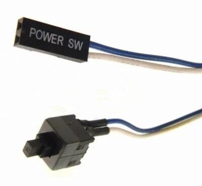 Per BTC LTC ETH Miner Machine linea di commutazione Starter Power On Cable per ATX Power Switch cavo di alimentazione scheda madre Switch Jumper