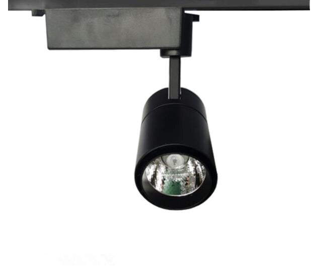 Foco de luz LED COB montado en riel de techo, Lámpara decorativa para tienda de ropa, 3 líneas, 10W/20W/30W, 10 unids/lote