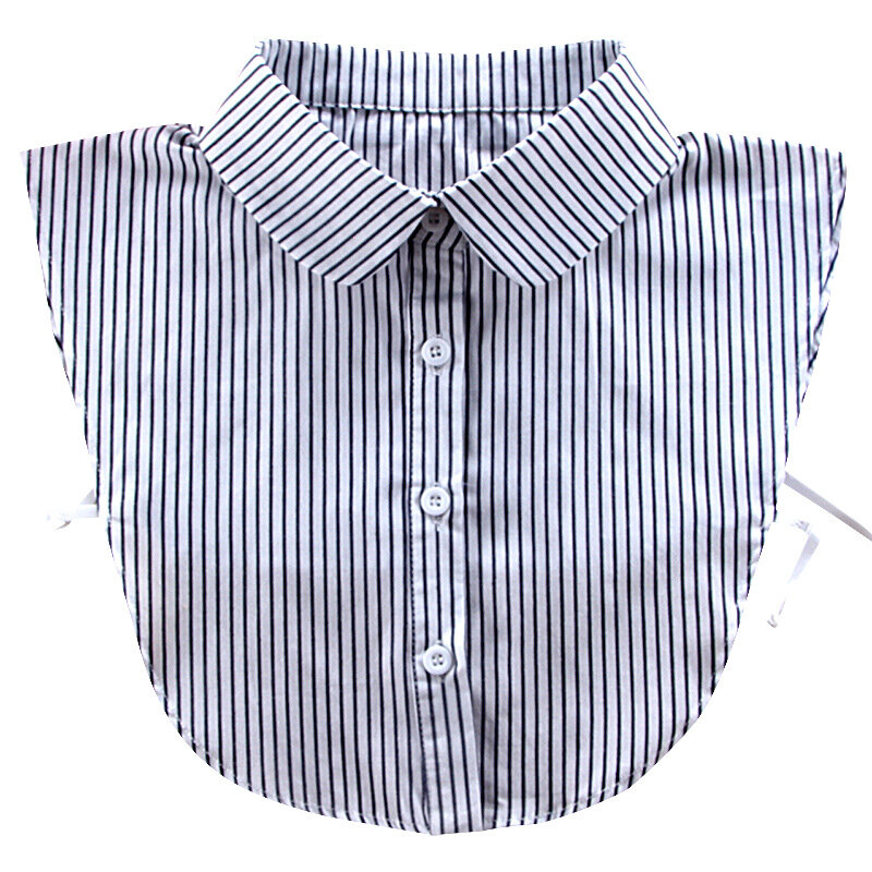 Съемный воротник рубашка ложный воротник одежда свитер женский белый черный лацкан блузка Топ Женская одежда аксессуар