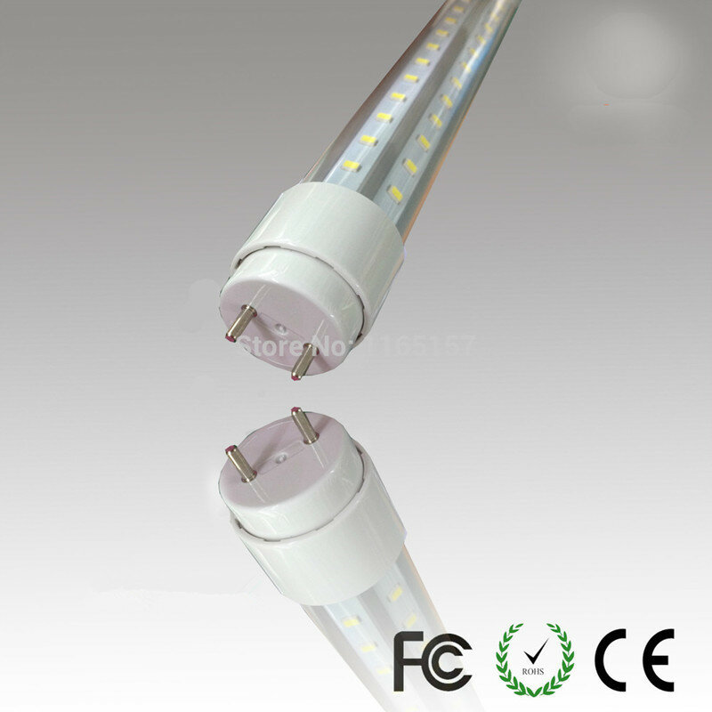 Toika  100pcs 60W 1500MM 5ft T8 V shaped LED Tube  High brightness SMD2835 288led/PC AC85-265V 270 degree
