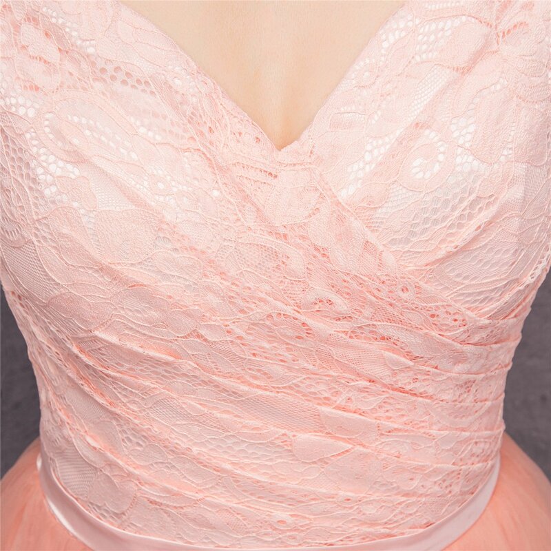JaneVini シンプルな花嫁介添人ドレス床の長さスパゲッティ背中チュールウェディングドレス Vestidos ロンゴスデ · フェスタ