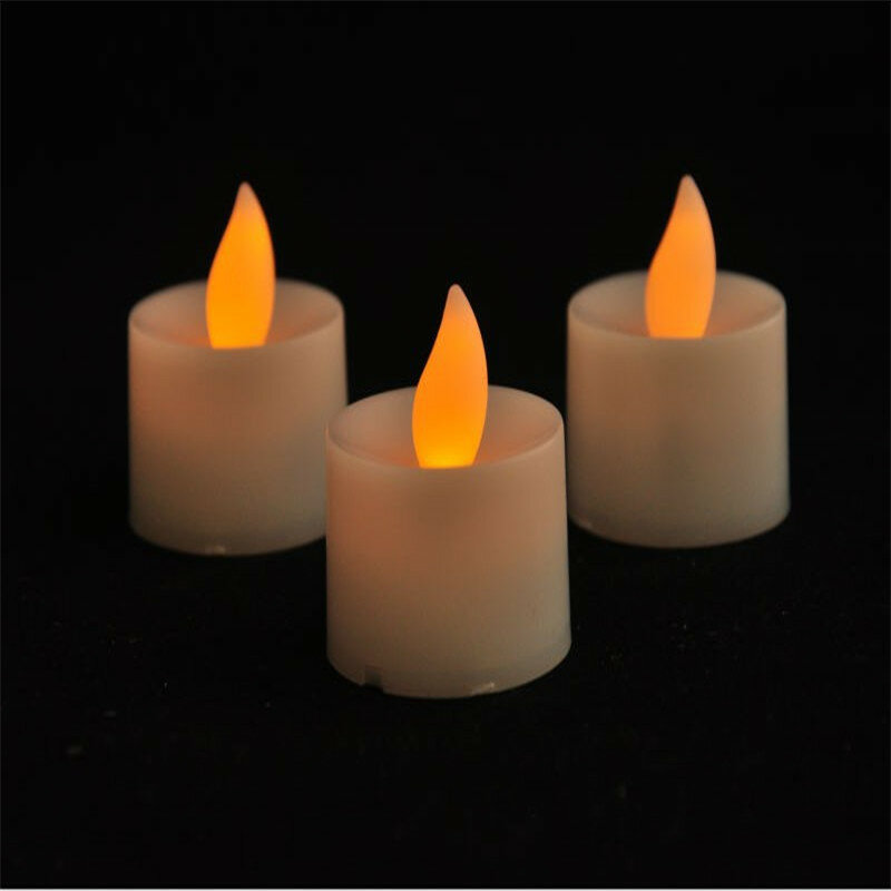 288pcs/Lot Hallowen Museums Candle Light Waterproof Church Praying Lamp Shade Tea Lights