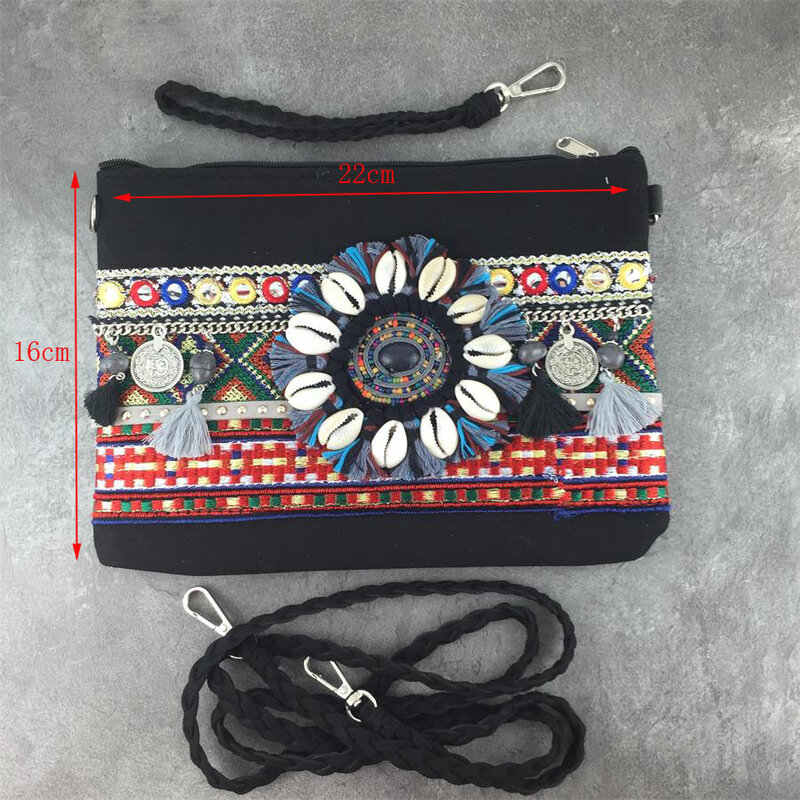 กระเป๋าถือ tas Bucket Tali Tarik แฮนด์เมดสำหรับผู้หญิงแนววินเทจกระเป๋าสะพายไหล่แบบสะพายข้างมีพู่ห้อยกระเป๋าสไตล์โบโฮ