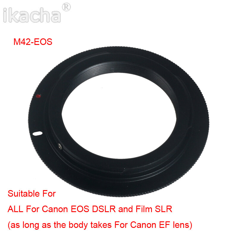 Metal M42 Lens Adapter Ring Voor M42-EOS AI AF PK Lens Adapter Om Voor Canon Nikon Sony Pentax 20d 40d 50d SLR Camera