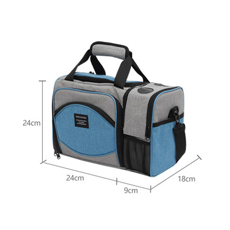 DENUONISS New 2020 Waterproof Picnic Bag Insulated Portable Fabric Thermal Cooler Bag Large Volume Storage Male Beer Wine Bag