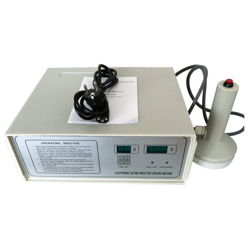 Máquina de selagem por indução portátil, DGYF-500A, tamanho 20-100mm do selo, para garrafa