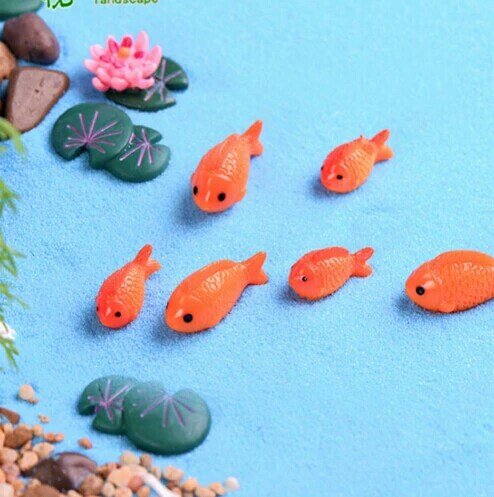 1-6 Buah Tokoh Miniatur Ikan Hiu Kuda Laut Dekorasi Mini Peri Laut Taman Hewan Lumut Lanskap Mikro Ornamen Dekorasi Resin