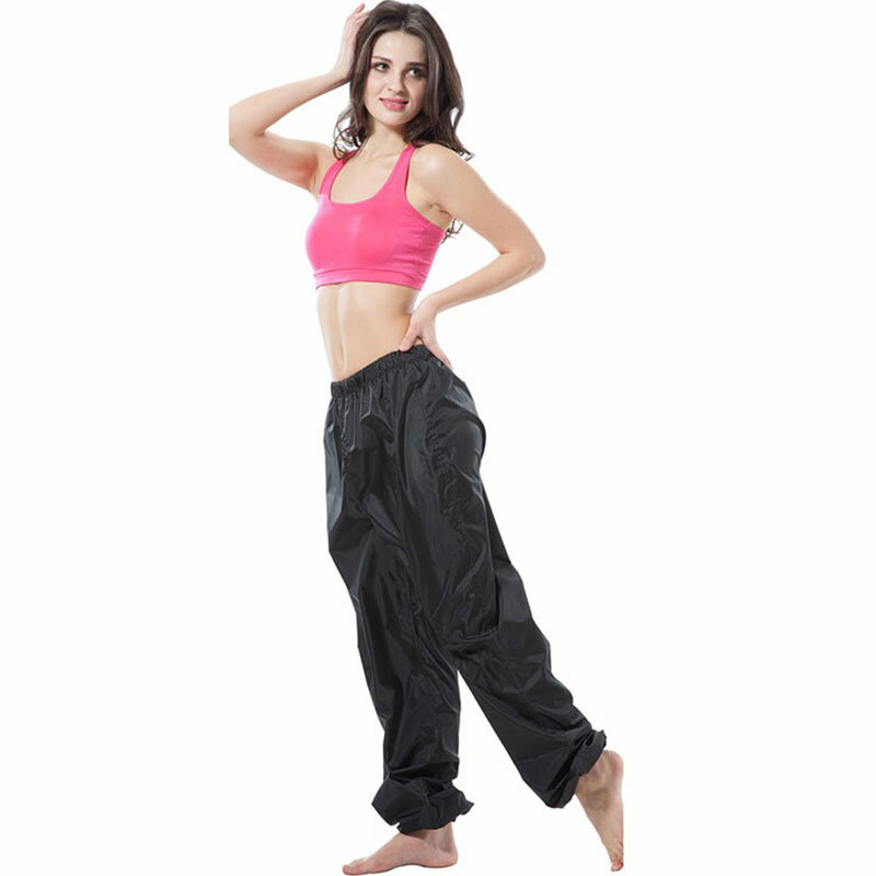 Woman Aerobics Clothing Lose Weight Pants Fitness Slimming Pants Clothing Women Sauna Pant Sauna Sweating Run Running Gym Pants