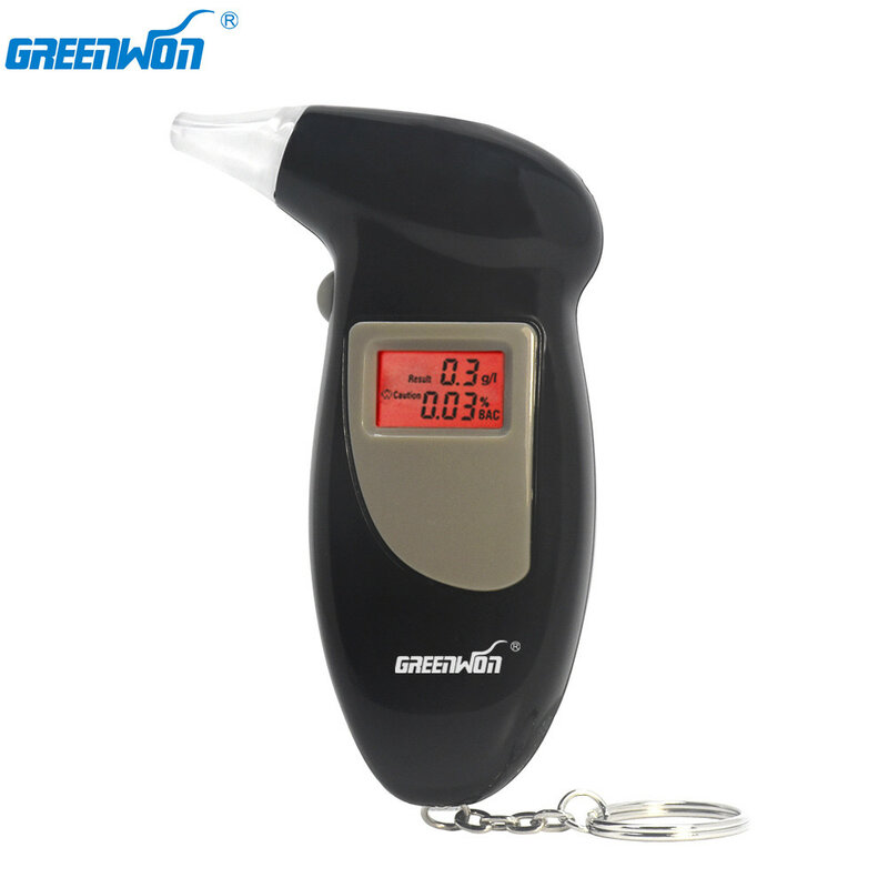 GREENWON Digital Alcohol Tester, bafômetro bafômetro, bafômetro