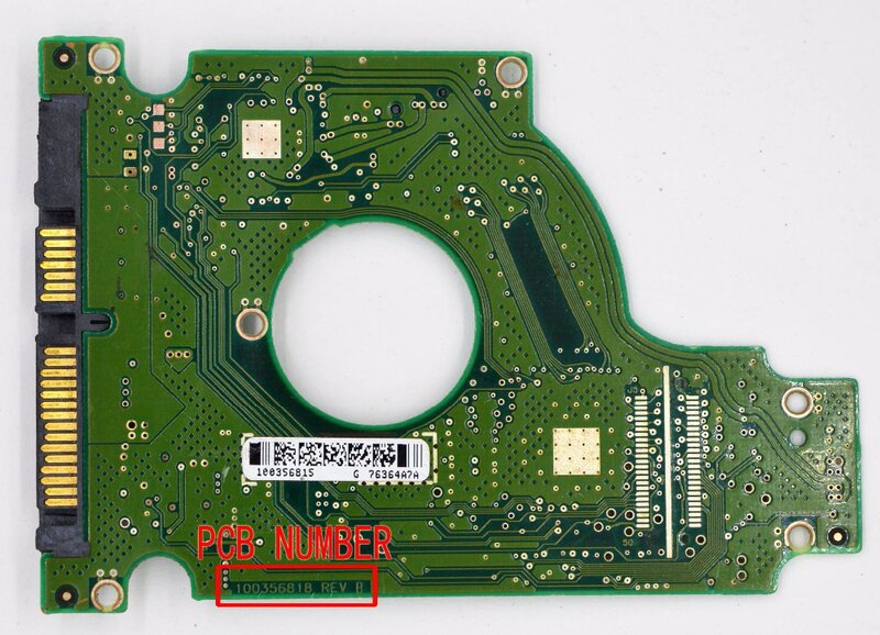 Seagate-placa de circuito para disco duro portátil, número: 100356818 REV B , 100356815 , ST920217AS