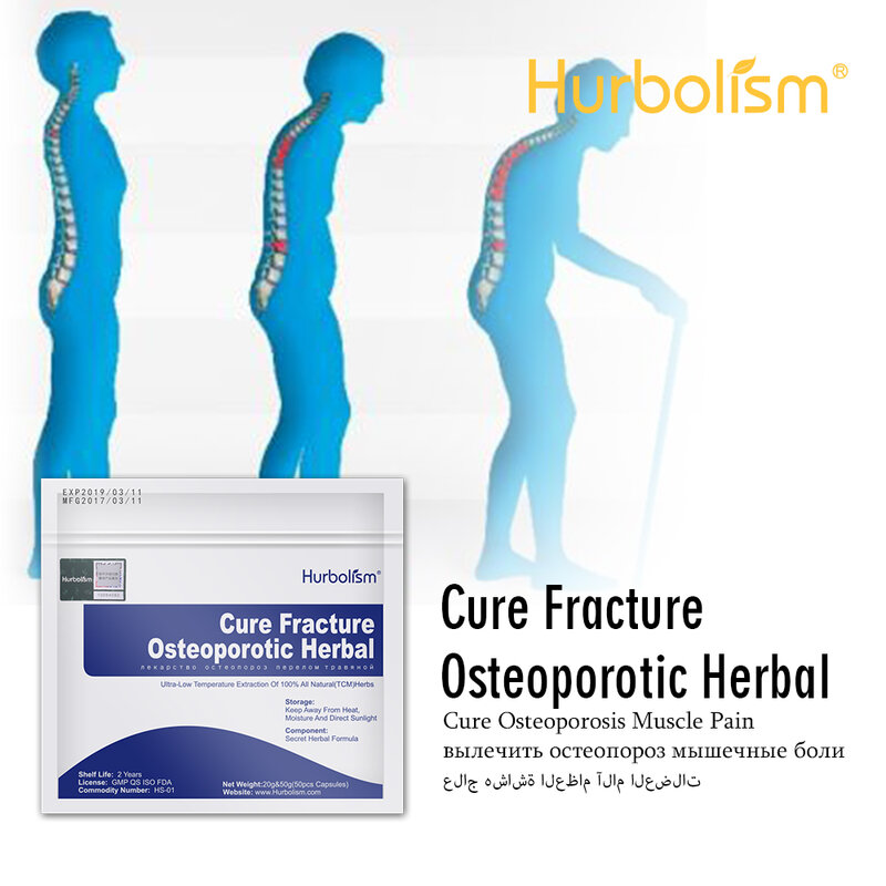 Hurbolism novo para curar a osteoporose, fratura osteoporotic ajuda osso recuperar, fratura recuperar, absorção de cálcio suplementar