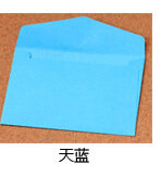 Envelope de papel colorido 100 dos pces do envelope de papel da cor dos envelopes 11x8cm 13