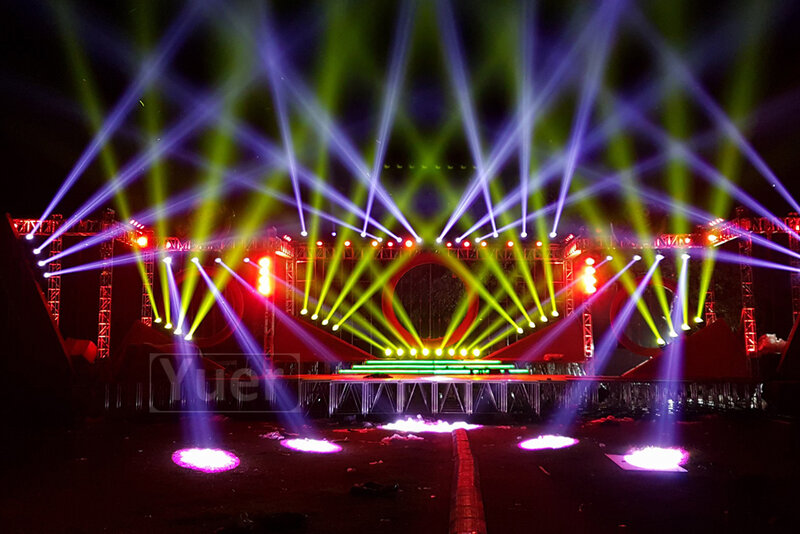 4Pcs/Lot LED 330W Moving Head CMY Music Light 3 Facet Prism Stage Lights DJ Party Disco Lasers Projector Moving Head Lights