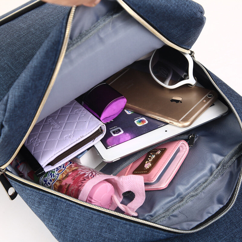 Laamei mochila escolar para laptop, mochila para estudante, estilo preppy, para viagem, unissex, presente