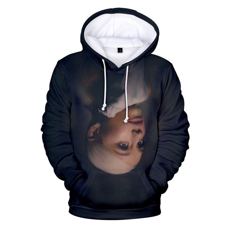 Hot Singer Ariana Grande Hoodies Sweatshirts Male/Female Fashion Hip Hop 3D Print Hoodies Harajuku Loose Hoodies