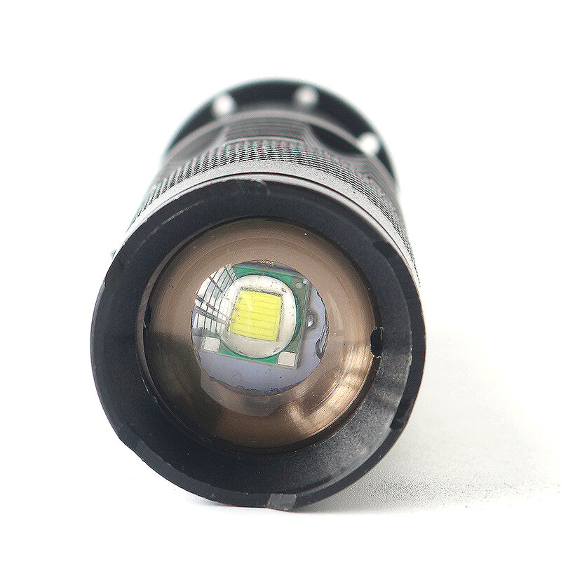 Мини фонарик z10, 2000 лм, водонепроницаемый светодиодный фонарик, 3 режима, регулируемый фокус, портативный фонарик