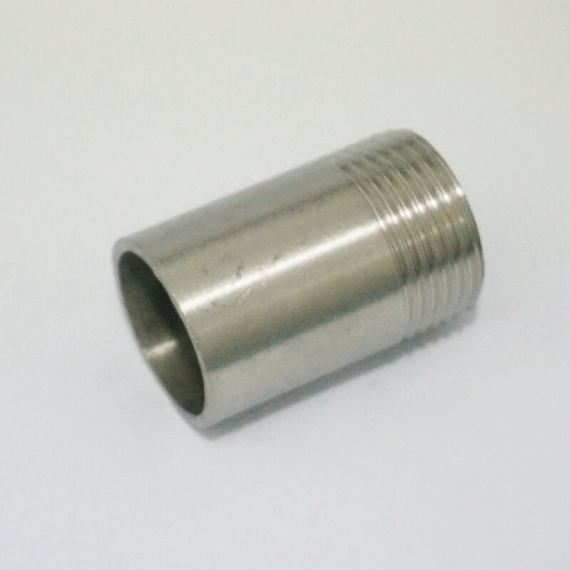 LOT2 – connecteur d'accouplement de mamelon soudé en acier inoxydable 304, 1 "BSP, longueur de filetage femelle 50mm