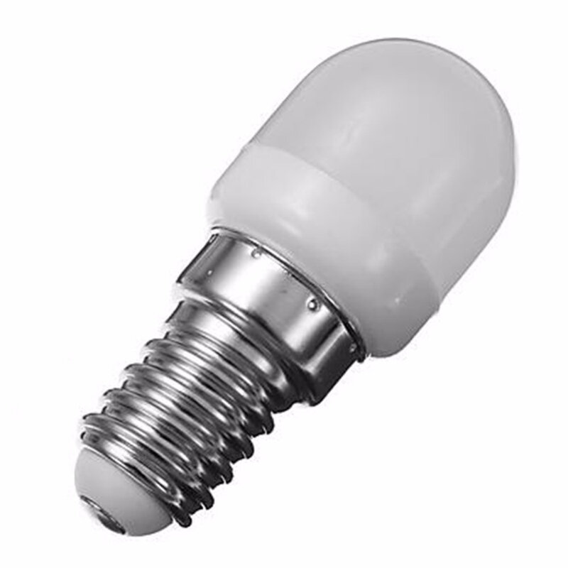 Lampu Bohlam LED E12 3W AC220-240V Lampu Bohlam Hemat Energi LED Tahan Air untuk Kulkas/Microwave/Tudung Masak/Mesin Jahit
