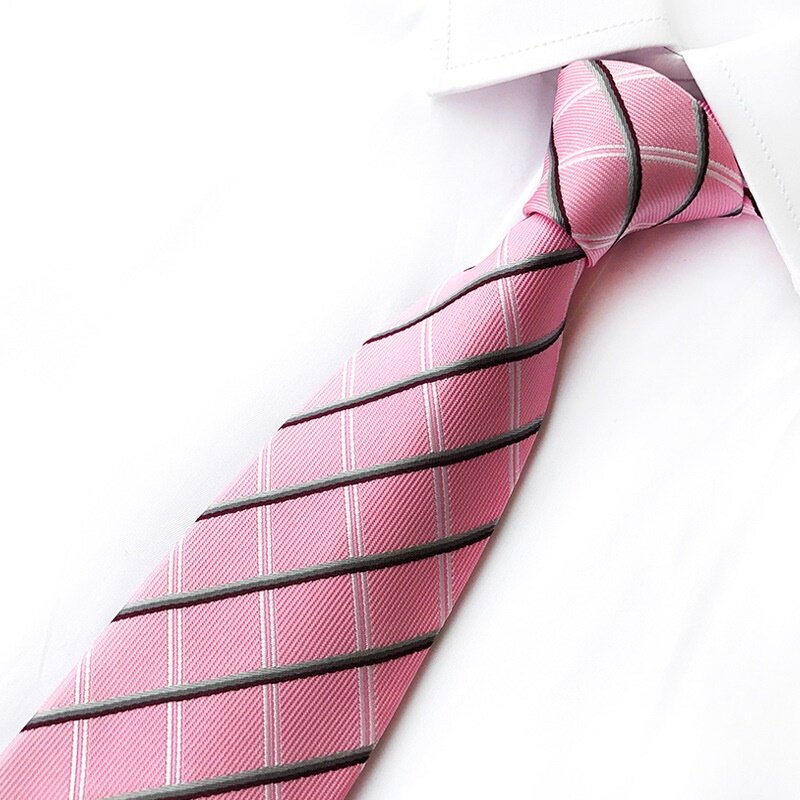Cravates formelles de 8CM pour hommes, nouveaux vêtements de mariage d'affaires pour hommes, tour de cou, cadeaux de vacances, 2018