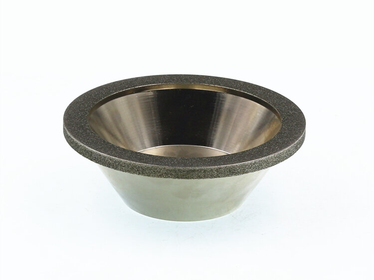 Berlian grinding roda. mangkuk berbentuk berlian roda. kualitas manufaktur Jiang yin. 100*20*35*10*5