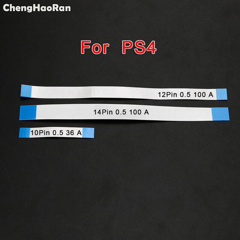 ChengHaoRan-Botón de interruptor de alimentación de 6/8/10/12/14 Pines, Cable flexible para Sony PS4, PS3 Slim 2000, 2500, 4000, PS2 30000, 5W, controlador