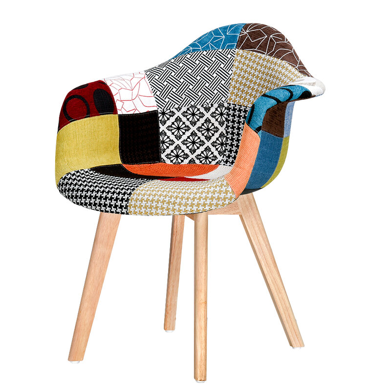 Panana nordycki minimalizm jadalnia krzesło biurowe z litego drewna noga wypoczynek Bar krzesło kawowe Vintage wanna do recepcji jadalnia