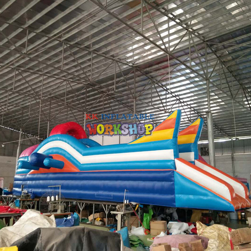 Toboágua do parque aquático do tema rocket, escorregador de água inflável gigante