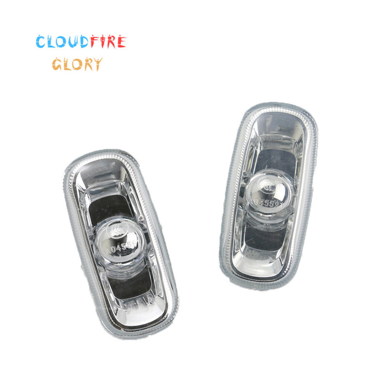 Cloudfireglory 8e0949127ペアの左右のウインカーランプaudi a3 s3 a4 s4 2001-2008 a6 2002-2008 s6 rs4 rs6
