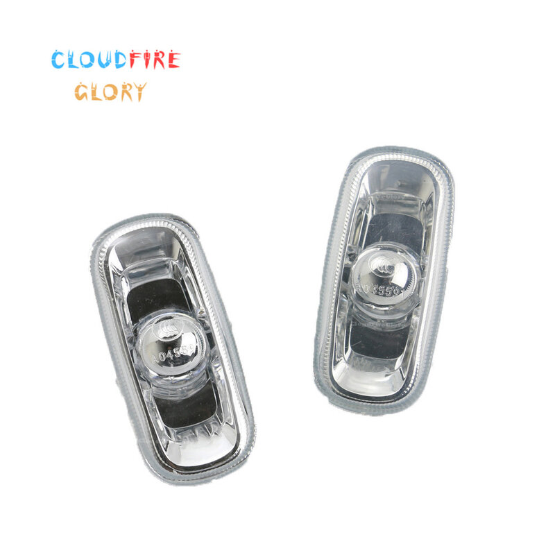 CloudFireGlory 8E0949127 Pasangan Lampu Lampu Sein Sisi Kanan Kiri untuk Audi A3 S3 A4 S4 2001-2008 A6 2002-2008 S6 RS4 RS6