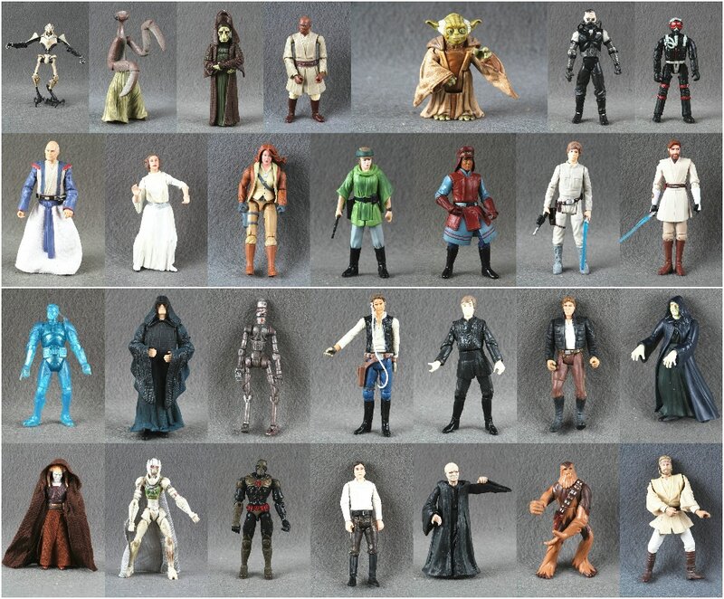 Figuras de acción de Star Wars, 1 Uds., 3,75 pulgadas