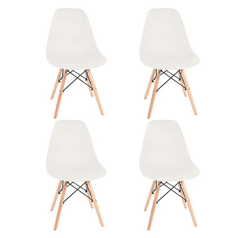 В наличии в Испании деревянный обеденный стул современный скандинавский столовый набор стол стул домашний офисный дизайн белый серый 1-2 дн...