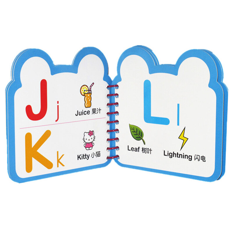 子供と大人のための英語のカード,3〜6歳の赤ちゃんの早期学習読書カード