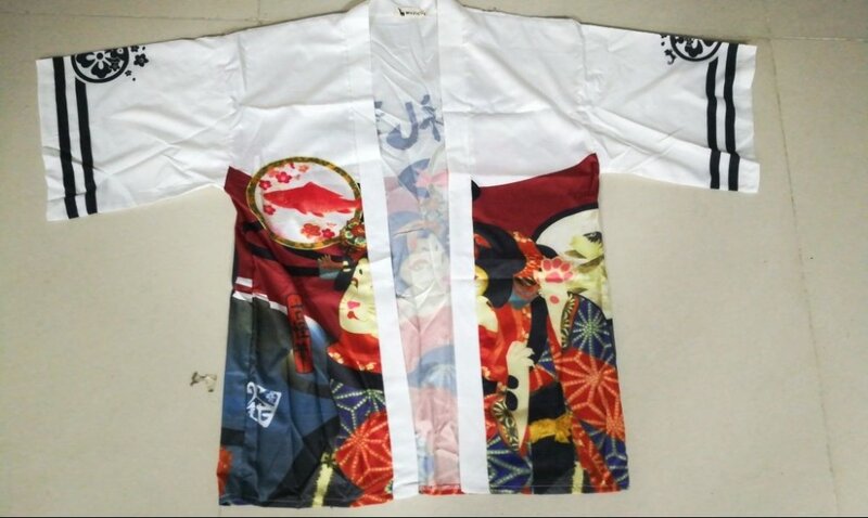 Blusas de moda Harajuku para niñas, ropa de calle Vintage, Kimono Kawaii, cárdigan, camisas de protección solar, Tops de protección solar