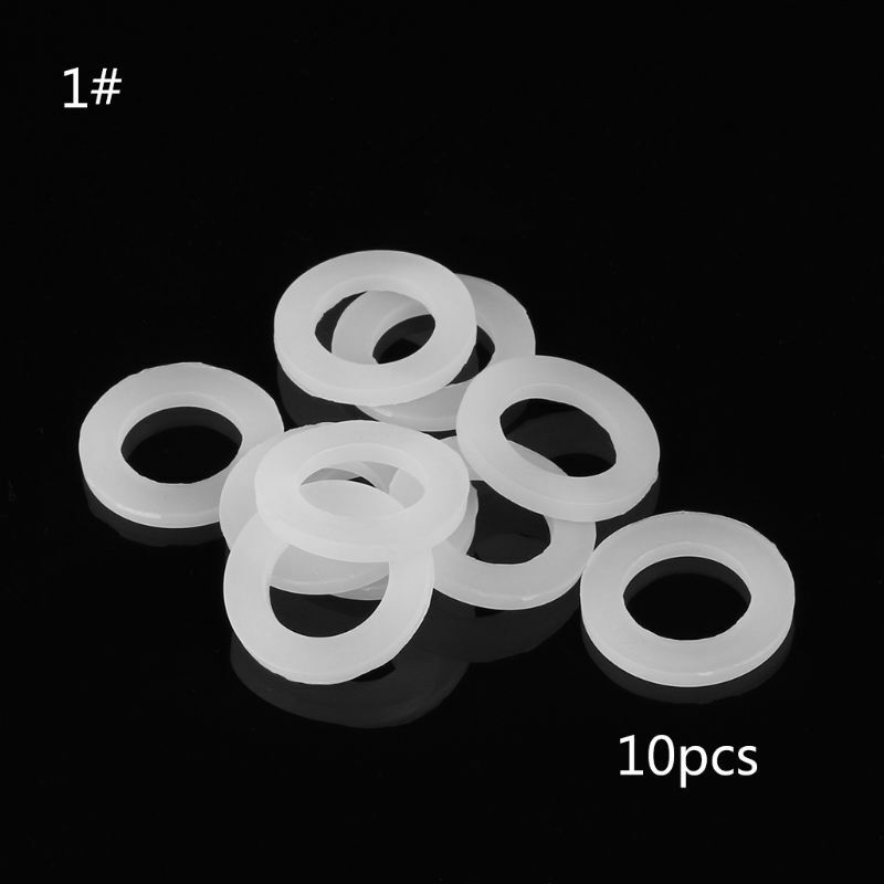 10Pcs Bellows Pipe Seal Ringen Slang Wasmachines Water Siliconen Pakking 1/2 "3/4" 1 "Drop Schip No28