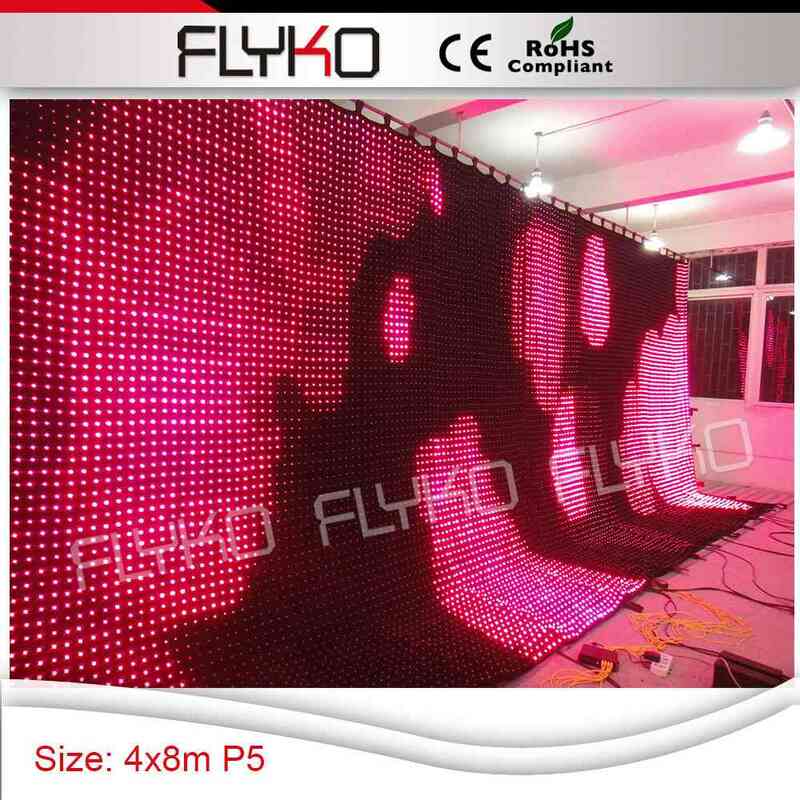 Free shipping new year high definition P5CM 12800pcs lamps led lamps curtain