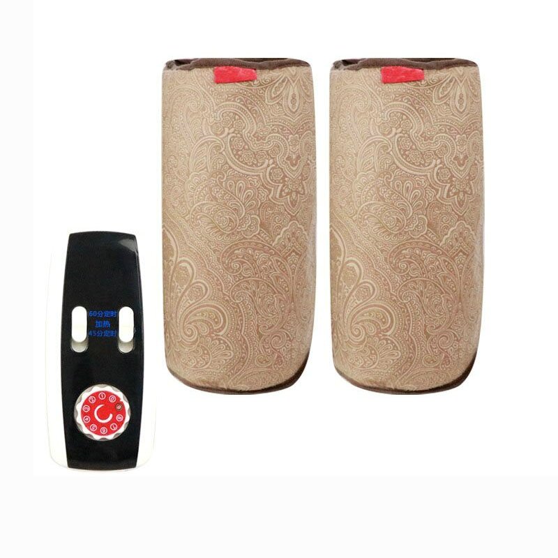 Moxibustion electric heating wormwood knee pads leg warm men and women old cold legs physiotherapy treasure knee heat pack salt