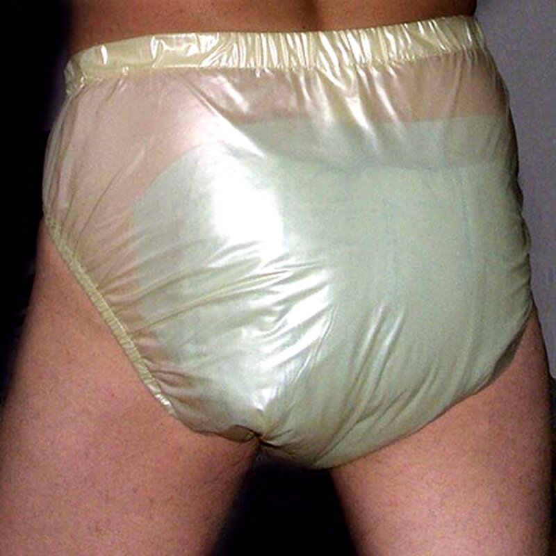 Incontinência calças plásticas, adulto fralda, bolso fraldas, FUUBUU2203-Yellow XS-XS-1, frete grátis