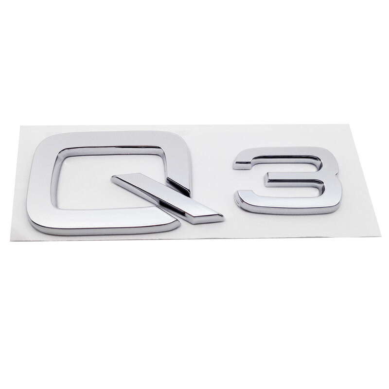 Autocollant de style de voiture avec Logo 3D, Badge de garde-boue, pour Audi Quattro R8 TT A3 A4 A4L A5 A6 A7 A8 Q3 Q5 Q7, accessoires extérieurs de voiture