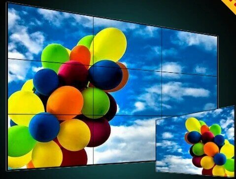 3x3 pz 3.5mm lunetta plated 46 pollici 55 pollici 4K pannello Samsung DID LED LCD TV video wall pc computer