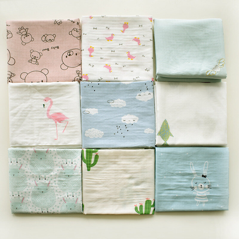 2 teile/los Sommer Neugeborenen Baby Decken 100% Baumwolle Infant Swaddle Wrap Weich Baby Schlaf Decke Neugeborenen Bade Handtuch 80*80cm
