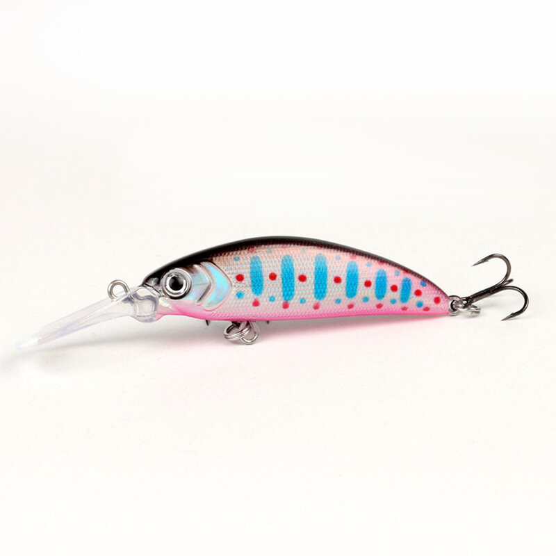 Nuovo Mini Minnow Fishing lure 5cm Bait realistico swing piccoli pesci Hard deep diving lures vibrazione di alta qualità giappone ima 50ss hot