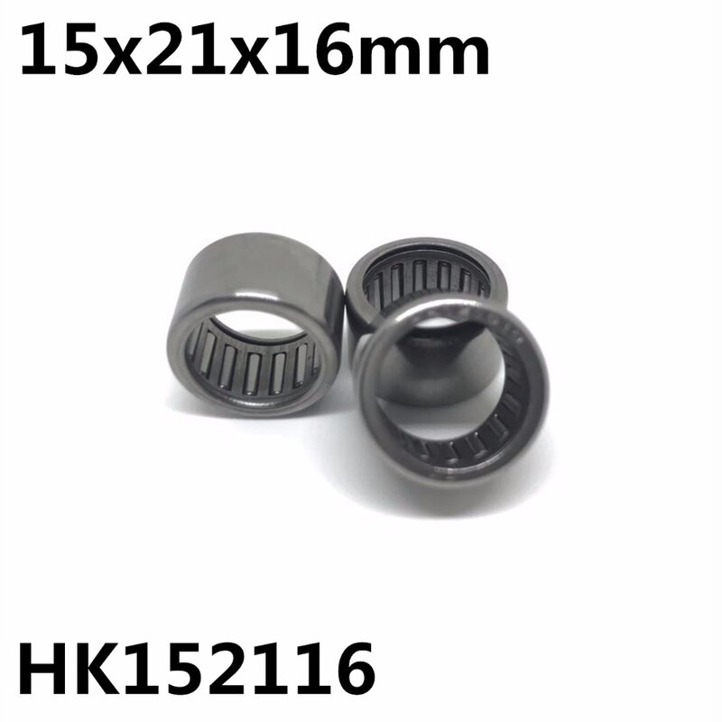 10 pcs HK1516 15x21x16mm 57941/15 Bearing Shell Tipo Rolamentos de Rolos de Agulhas de Alta Qualidade HK152116