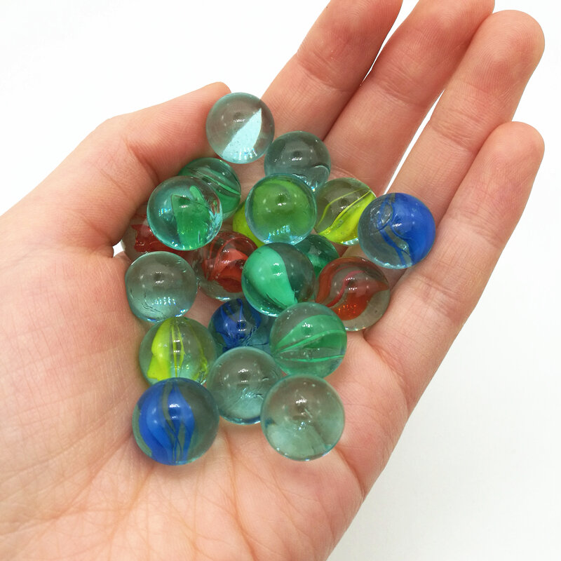 Bolas de vidro transparentes 20 peças, 14mm, amuletos, máquina de pinball, vaso de água, decoração de casa, brinquedos para crianças, garrafas