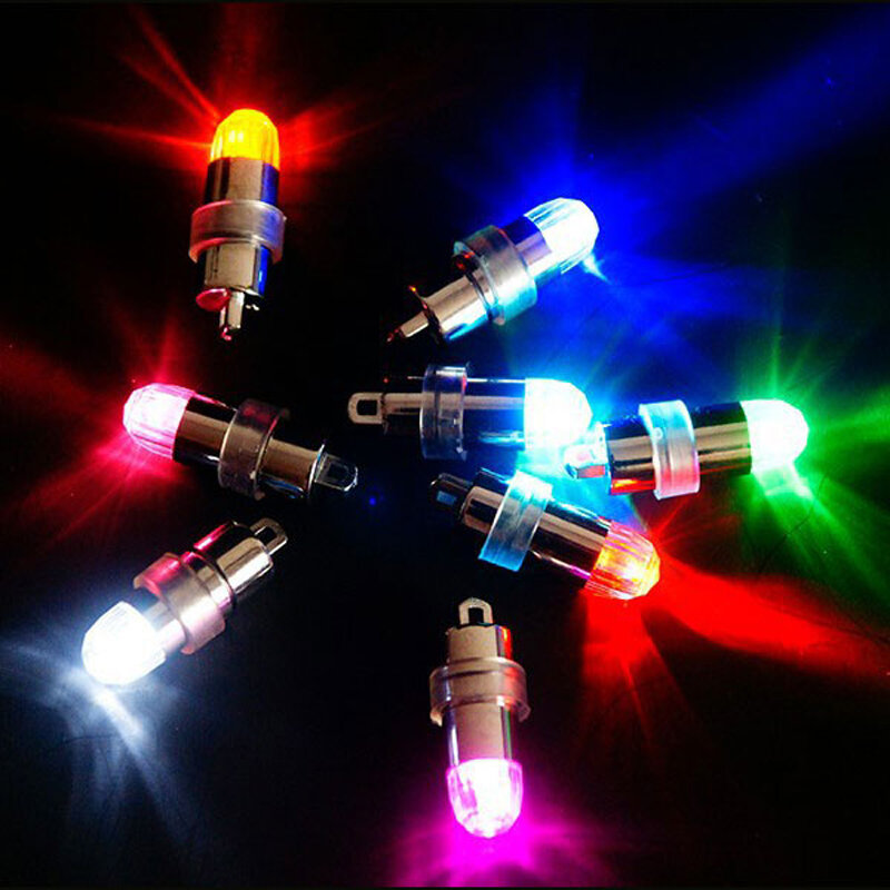 20 Pieces/ lot Floral LED Lights Battery Operated Waterproof Mini LED Party Balloon Light for Wedding Decoration