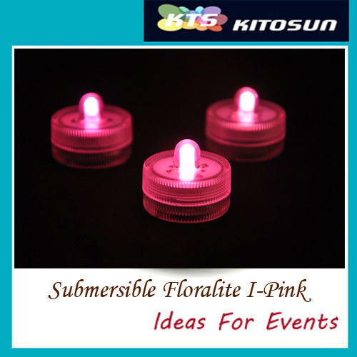 (3000pcs/lot) CR2032 Battery Operated 11Colors Super Bright LED Mini Submersible LED Floralyte Waterproof LED Candle Tea Light
