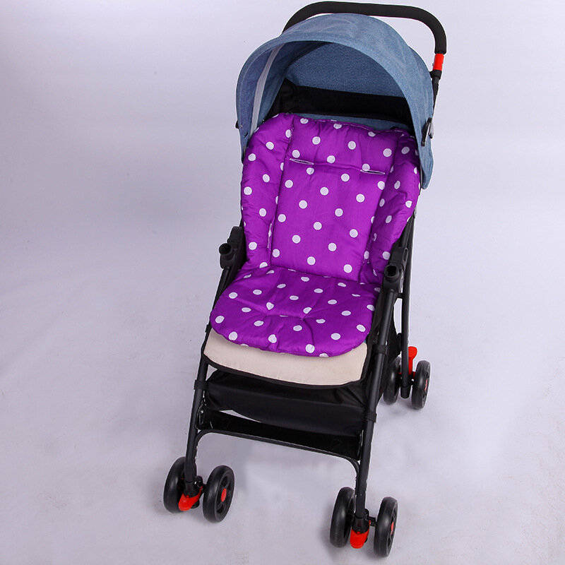 Dot design almofada de fraldas do bebê carrinho de bebê almofada tapete de algodão carrinho de bebê assento almofada para carrinhos carrinho de bebê carrinho de criança acessórios